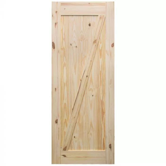  ARKHJEM Double 30''x84'' Frosted Glass Barn Door x 2