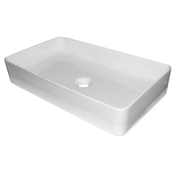 Manuscript Porcelain Vessel Sink VB405 - White | Seconds and Surplus